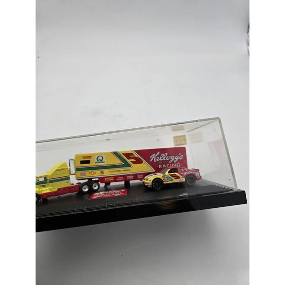 Rare Nascar #5 Terry Labonte Kellogg's Hauler & Car Diecast Matchbox Transporter - Picture 6 of 7